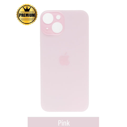 Rear Glass Replacement for iPhone 15 Plus - Pink
