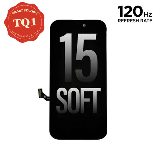 [TQ1] Soft OLED Screen Replacement for iPhone 15 (120HZ)
