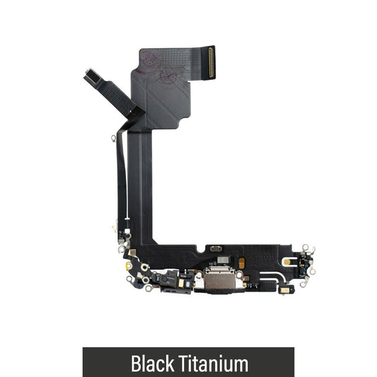 [Original] Charging Port for iPhone 15 Pro Max - Black Titanium