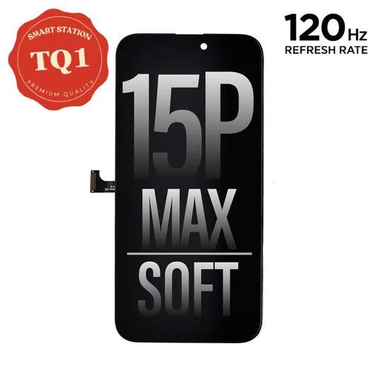 [TQ1] Soft OLED Screen Replacement for iPhone 15 Pro Max (120 Hz)