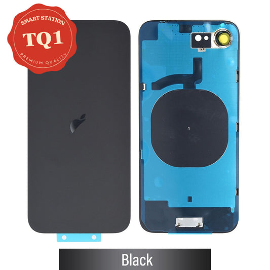 [TQ1] Premium iPhone 16E Back Glass Replacement - Black