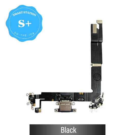 [Smart Plus] Charging Port for iPhone 16 Plus - Black