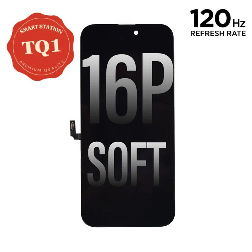 [TQ1] Soft OLED Screen Replacement for iPhone 16 Pro (120 HZ)