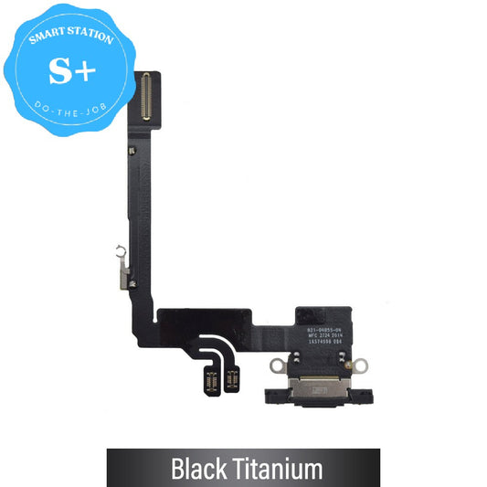 [Smart Plus] Charging Port for iPhone 16 Pro -Black Titanium