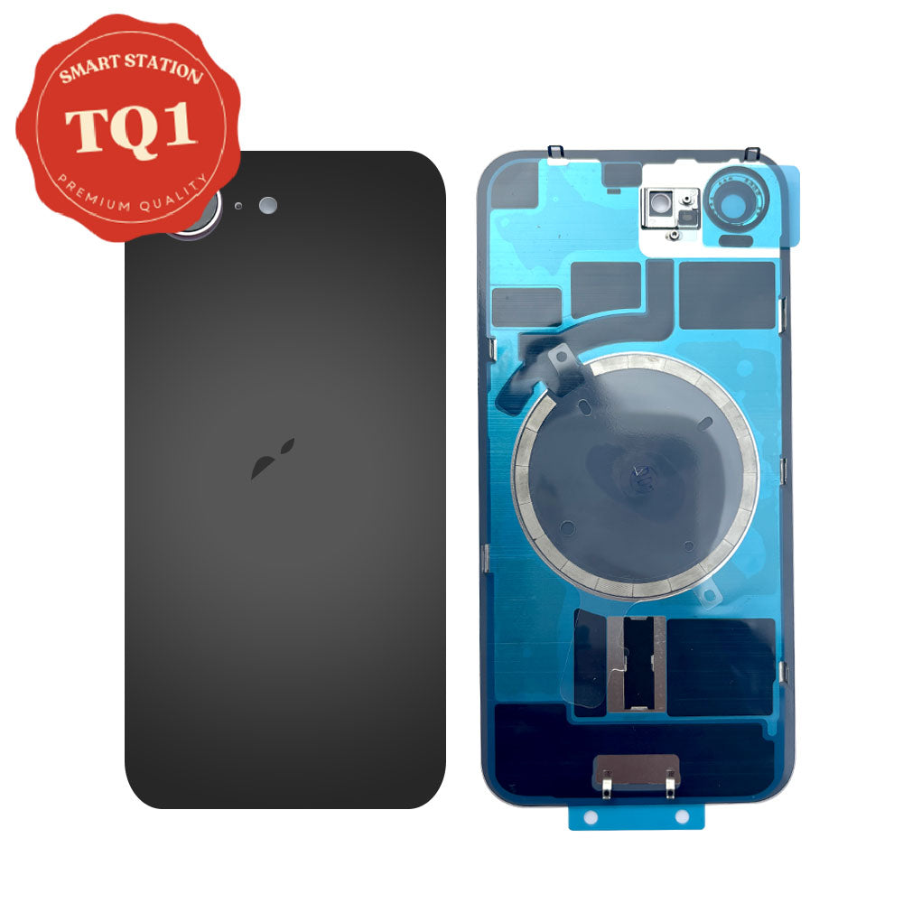 [Ori] Premium iPhone 17E Back Glass Replacement w MagSafe Magnet- Black