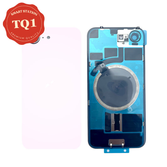 [Ori] Premium iPhone 17E Back Glass Replacement w MagSafe Magnet- Soft Pink