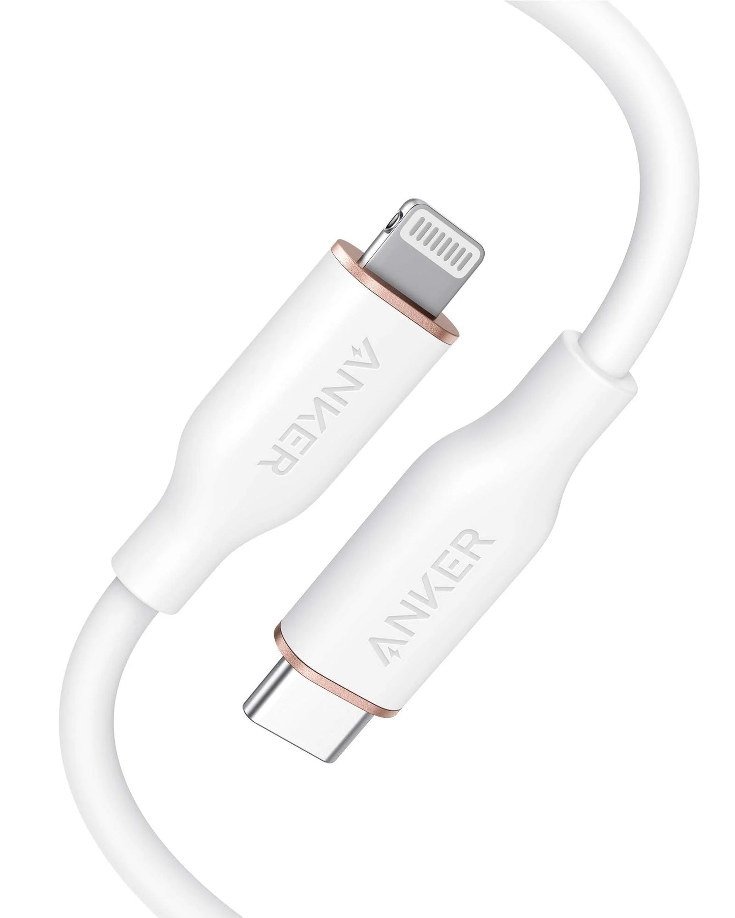 Anker Powerline Super Soft USB-C to Lightning Cable – 3ft/6ft (MFi Certified)