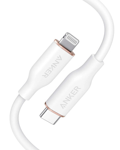 Anker Powerline Super Soft USB-C to Lightning Cable – 3ft/6ft (MFi Certified)