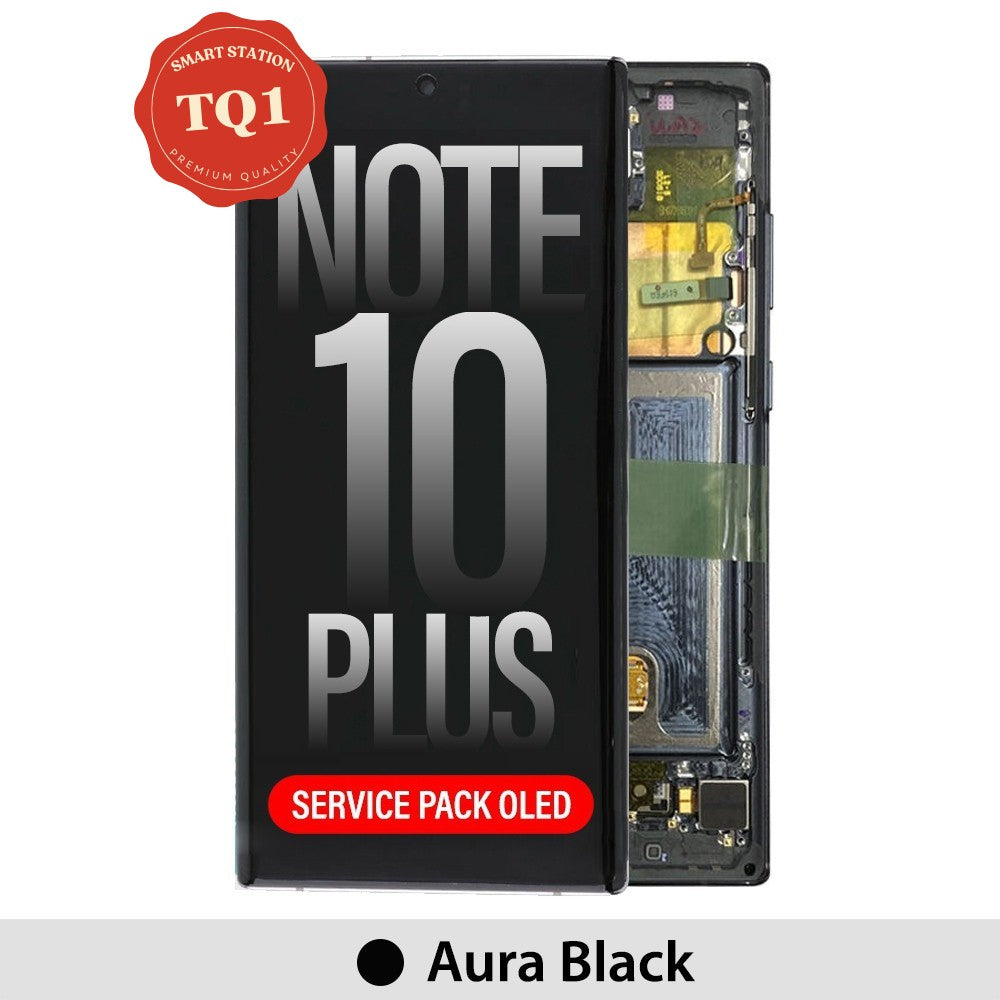 [TQ1] Samsung Note 10 Plus Black Screen (Service Pack OLED with Frame)