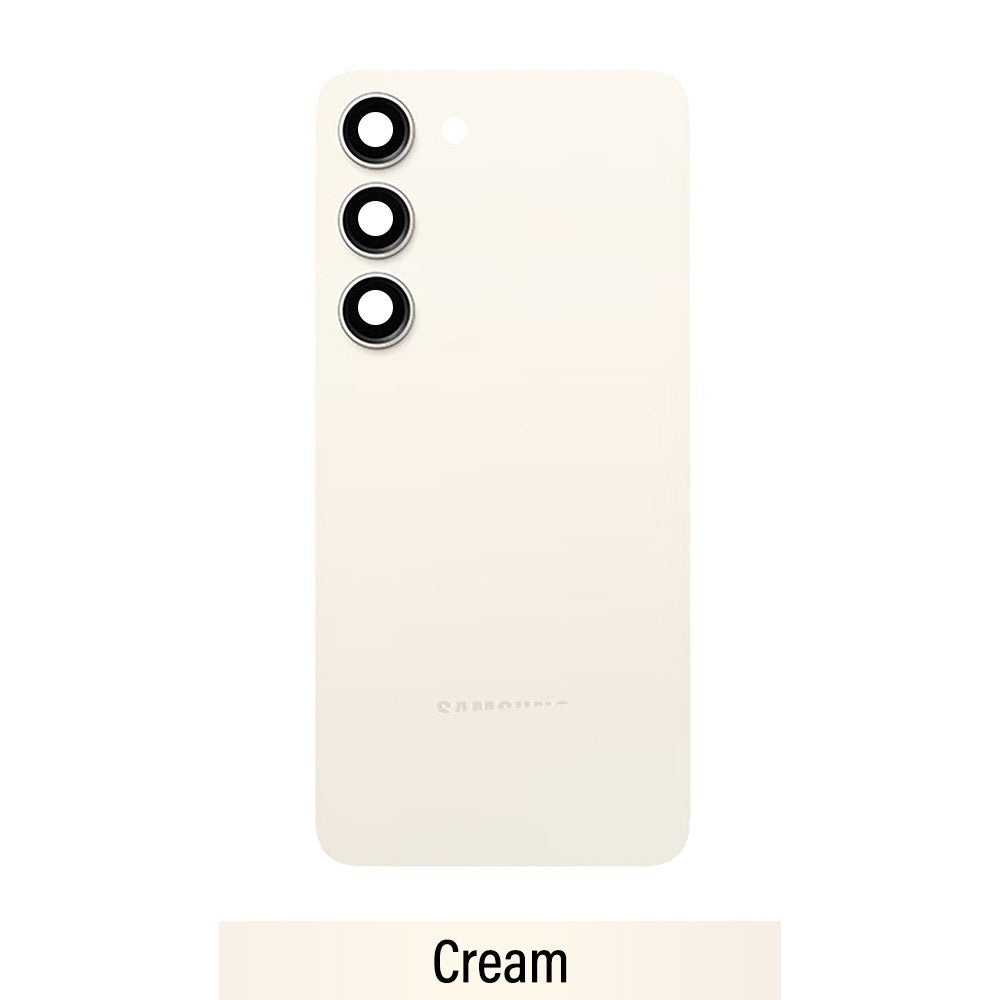 Back Glass Cream for Samsung S23 Plus