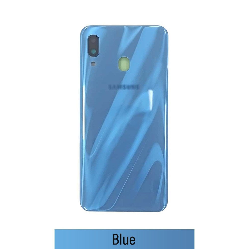 Rear Cover Glass For Samsung Galaxy A30 A305-Blue