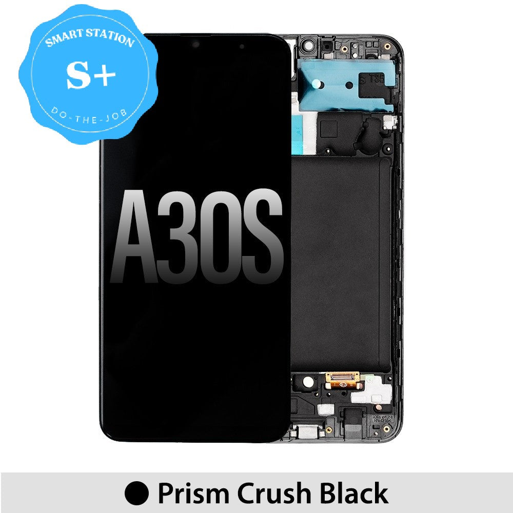 [Smart Plus] Samsung Galaxy A30s A307F LCD Screen Replacement with Frame-Black