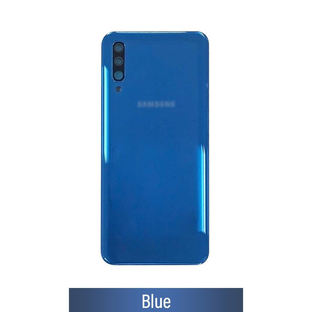 Rear Cover Glass For Samsung Galaxy A50 A505-Blue