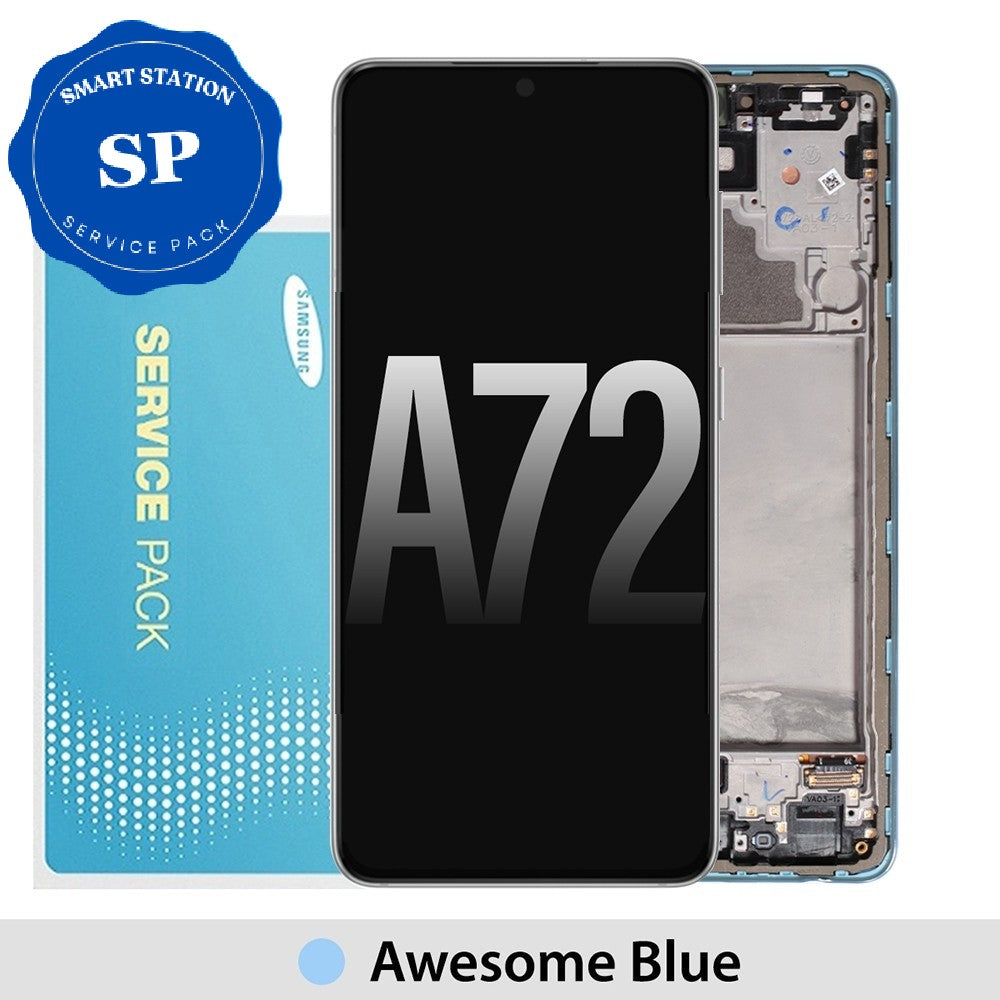 [Service Pack] Samsung A72 A725 / A726 Screen Replacement Blue