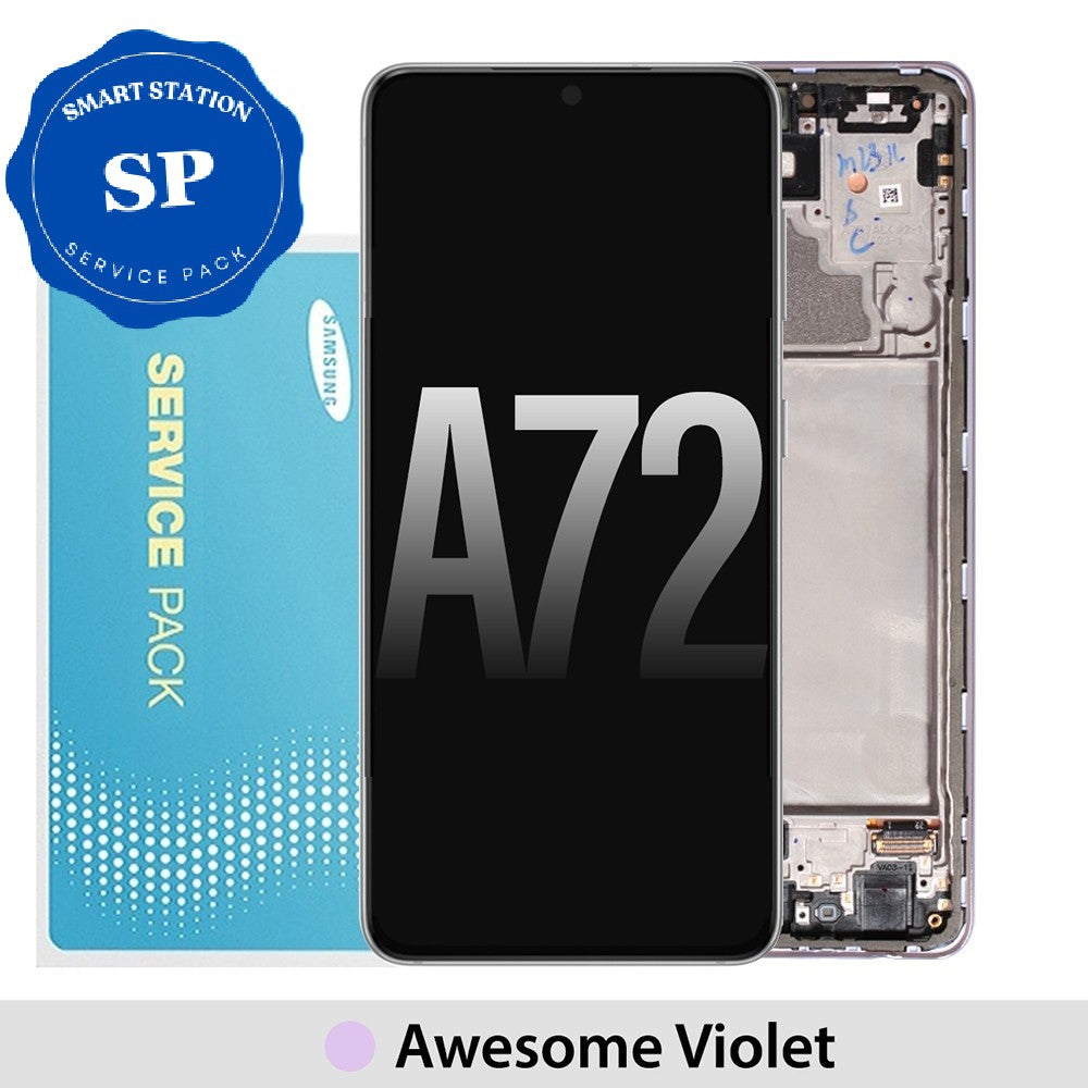 [Service Pack] Samsung A72 A725 / A726 Screen Replacement Violet