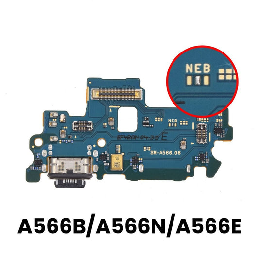 Charging Port Board for Samsung Galaxy A56 5G A566B / A566E / A566N