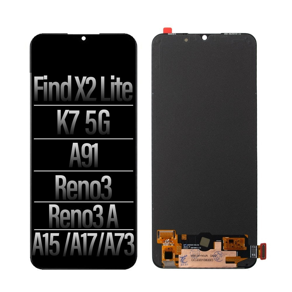 [Smart Plus] OPPO Find X2 Lite / K7 5G / A91 / Reno3 / Reno3 A / F15 / F17 / A73 (2020) OLED Screen Digitizer Replacement (Fingerprint not supported)