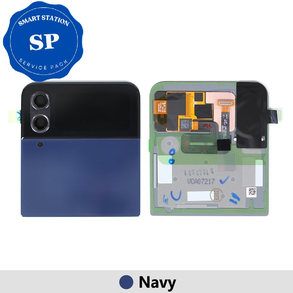 [Service Pack] Samsung Galaxy Z Flip4 F721B Outer LCD Screen Replacement GH97-27947C- Navy