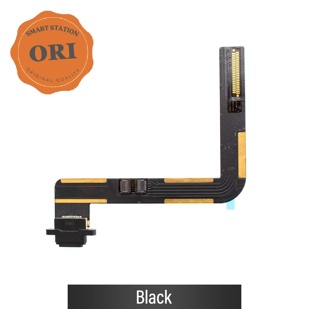 [Original] Charging Port with Flex Cable for Apple iPad 5 2017 / iPad 6 2018 / Air 1- Black