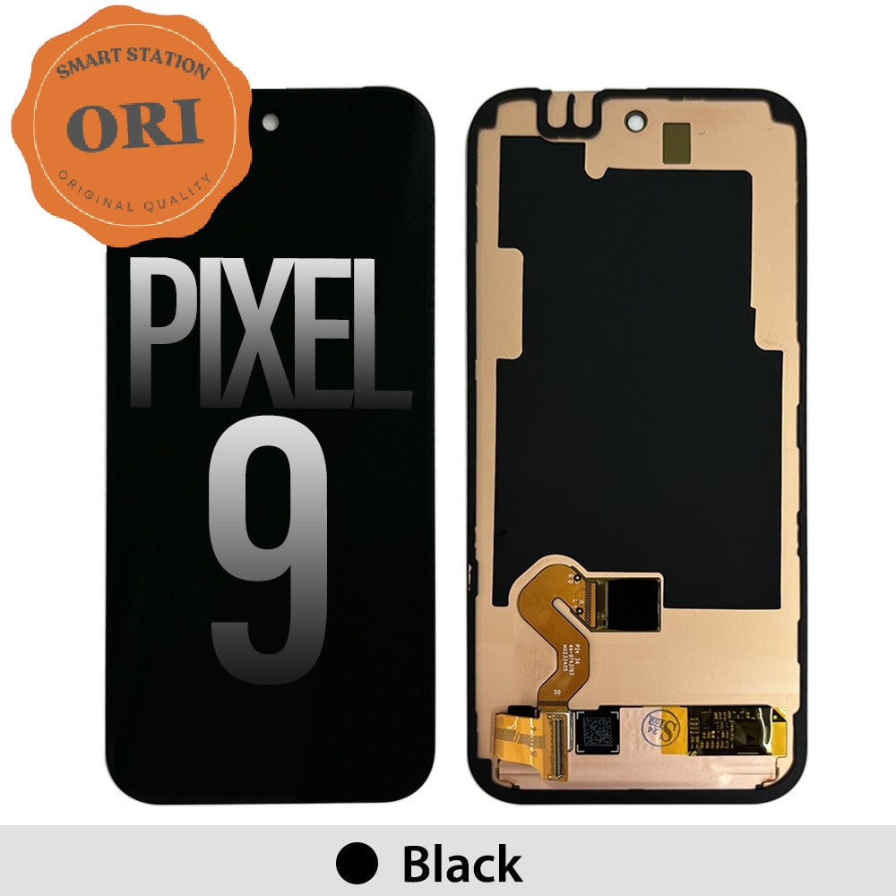 [Original] REFURB OLED Screen Digitizer with Frame and Fingerprint for Google Pixel 9-Black