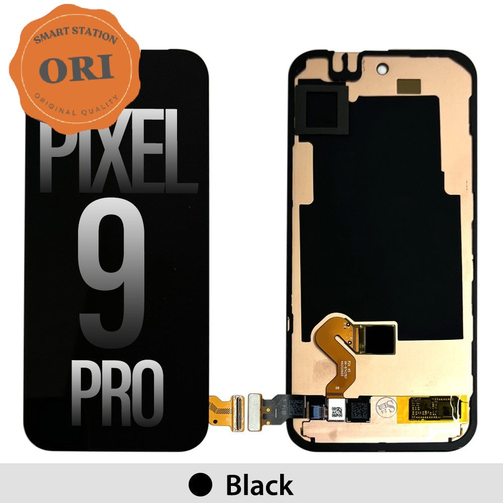 [Original] REFURB OLED Screen Digitizer with Frame and Fingerprint for Google Pixel 9 Pro-Black