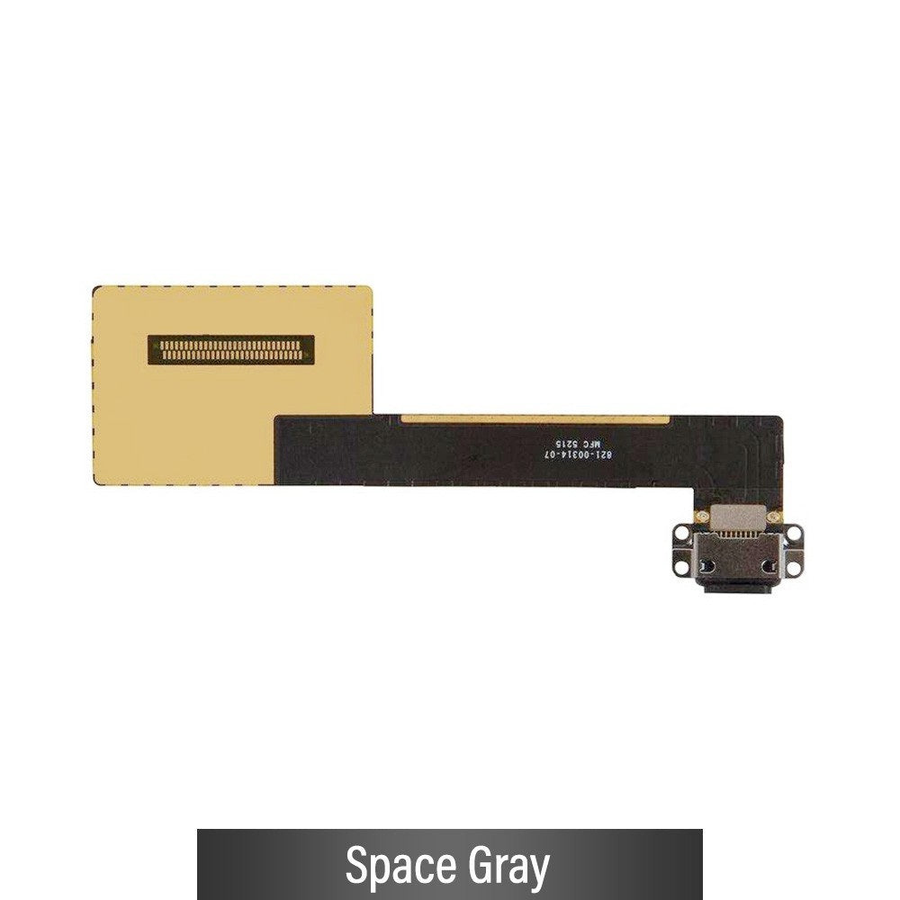 Charging Port with Flex Cable for Apple iPad Pro 9.7-Space Gray
