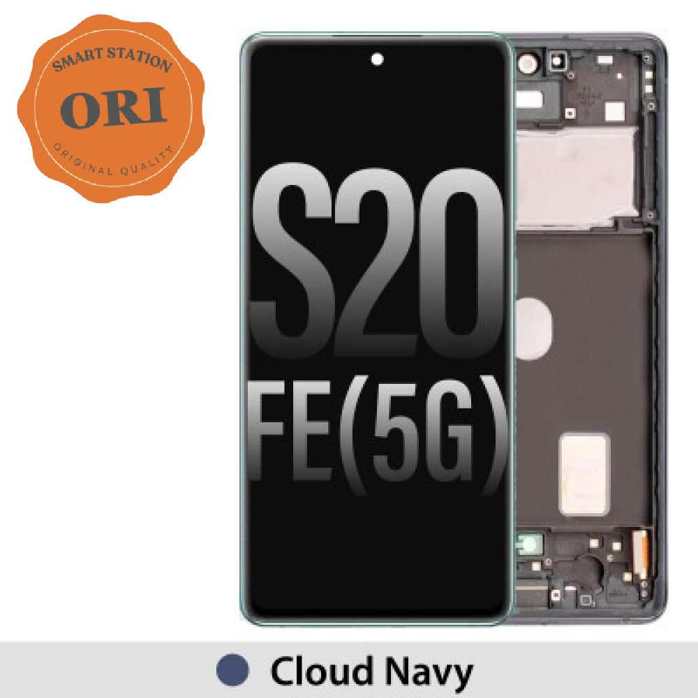 [Original Refurb] Samsung S20 FE Screen Replacement-Navy