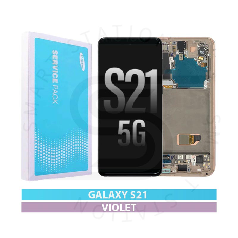 [Service Pack] Samsung S21 Screen Replacement-Violet