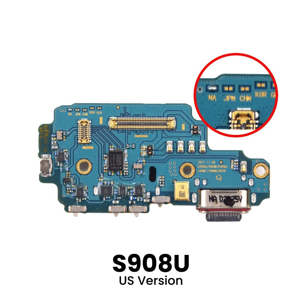 [Original] Charging Port Board for Samsung Galaxy S22 Ultra 5G S908U (US Version)
