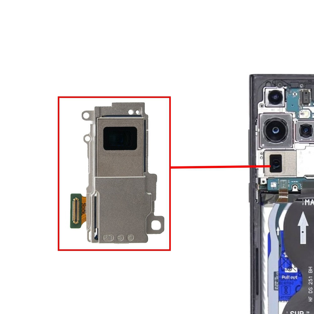 Rear Camera (Periscope Telephoto) for Samsung Galaxy S23 Ultra S918B