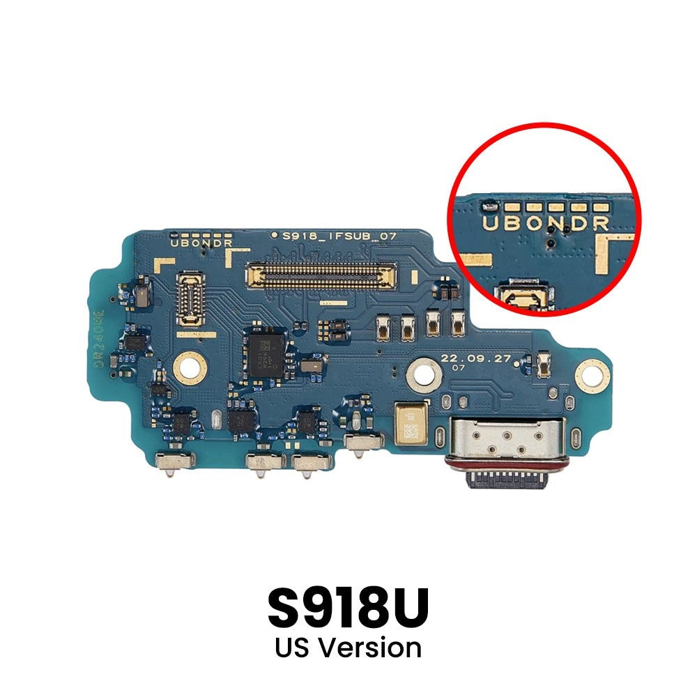[Original] Charging Port Board for Samsung Galaxy S23 Ultra 5G S918U (US Version)