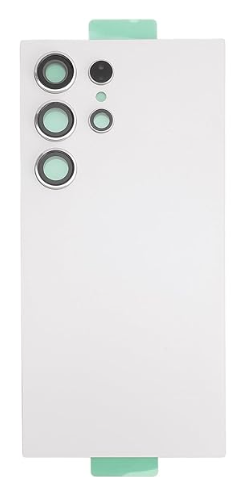 Rear Cover Glass For Samsung Galaxy S24 Ultra-Titanium White