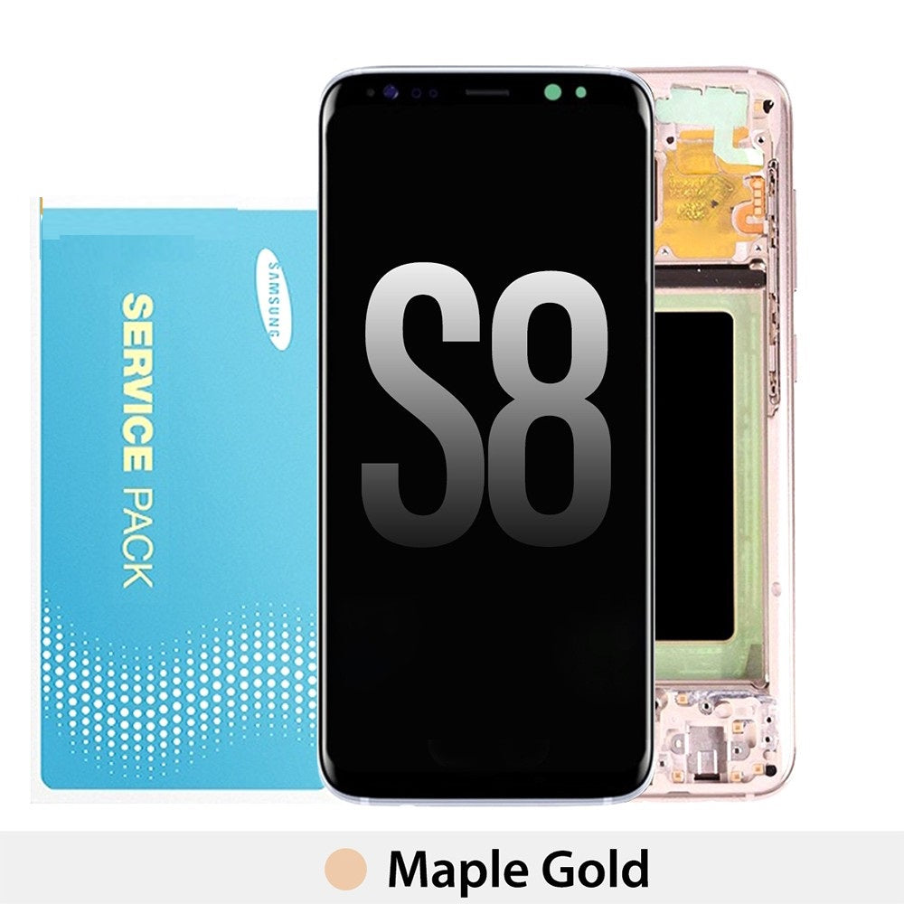 [Service Pack] Samsung Galaxy S8 G950F Screen Replacement-Maple Gold