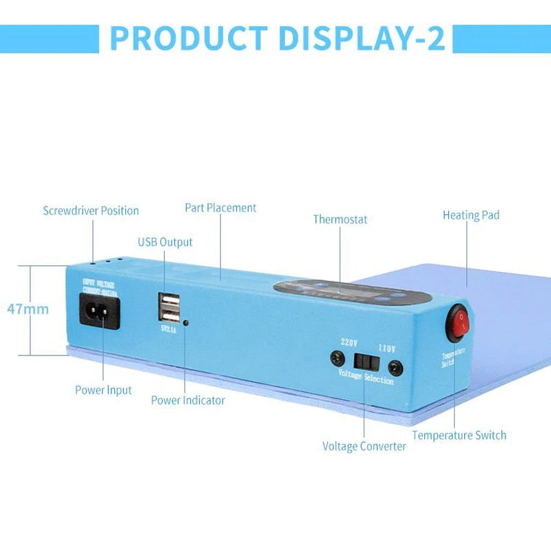 Heating Pad/ Platform S-918E Disassemble the Screen SUNSHINE CPB