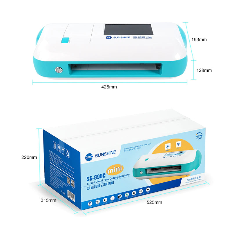 890C MINI Hydrogel Film Protector Cutting Machine (up to 11") SUNSHINE