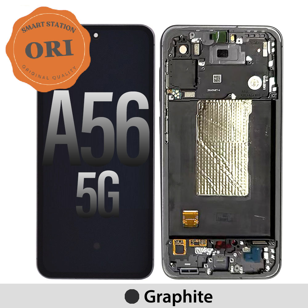 [Original] Samsung Galaxy A56 5G (A566B) OLED Screen Replacement with Frame - Graphite