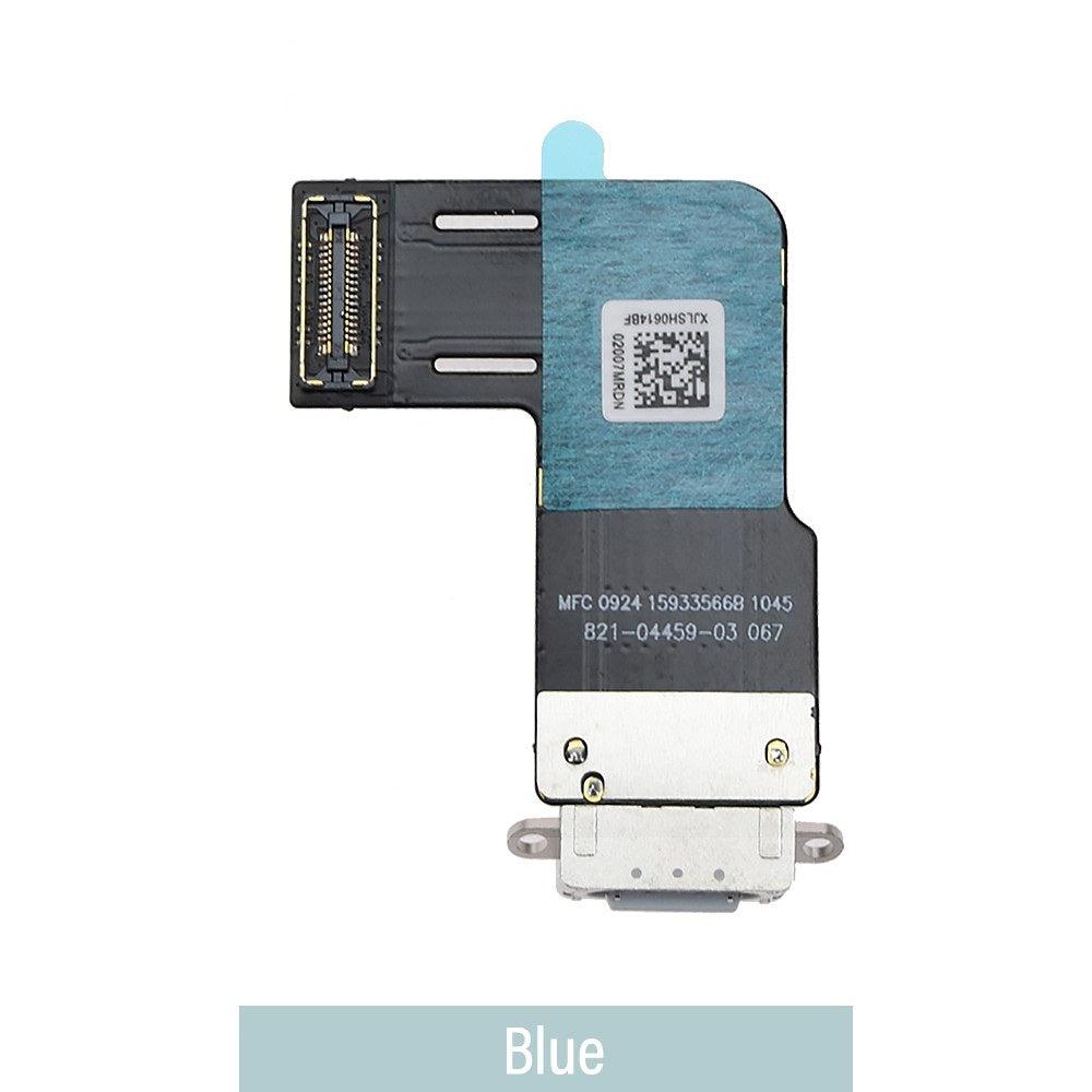 [Smart Plus] Charging Port with Flex Cable for iPad Air 11 (2024) -Blue
