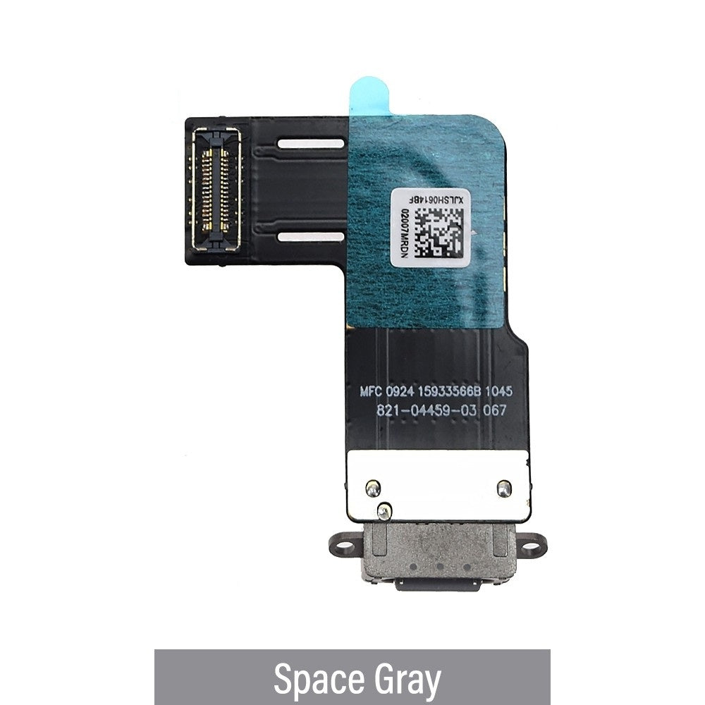 [Smart Plus] Charging Port with Flex Cable for iPad Air 11 (2024) -Space Gray