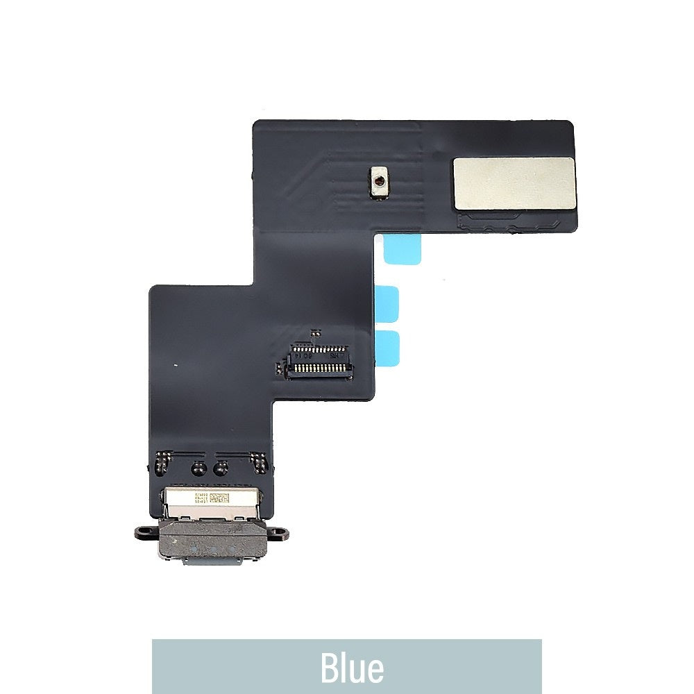 [Smart Plus] Charging Port with Flex Cable for iPad Air 13 (2024)-Blue