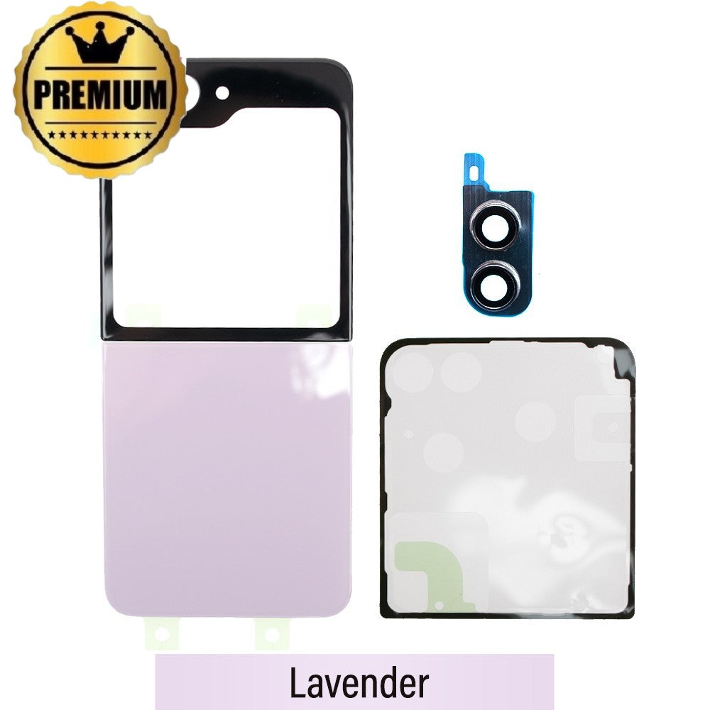 Rear Cover Glass For Samsung Galaxy Z Flip5 5G F731B -Lavender