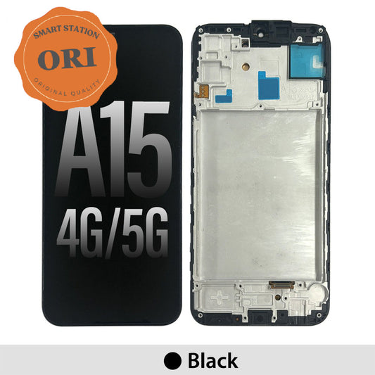 [Original] Samsung A15 A155F / A156F (2023) LCD Screen Replacement with Frame-Black