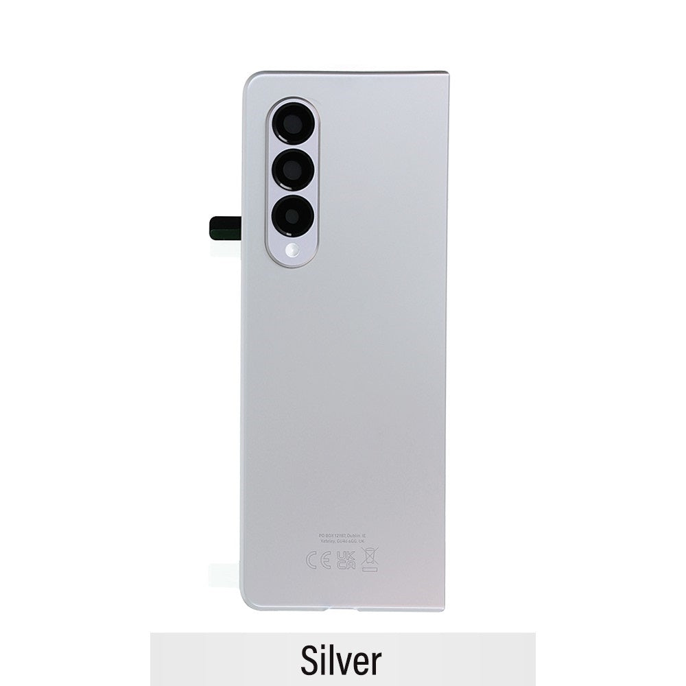 Rear Cover For Samsung Galaxy Z Fold3 5G Silver