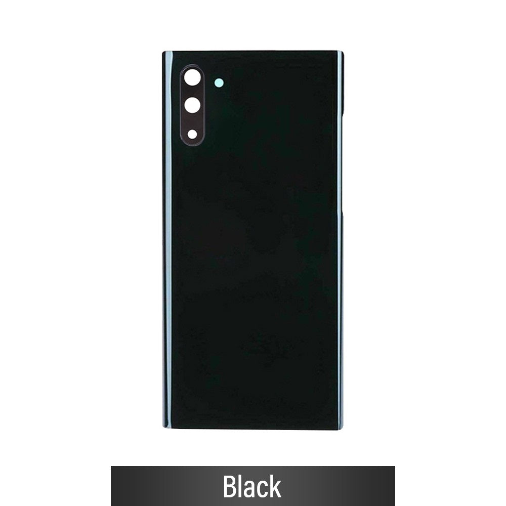Back Glass Black for Samsung Note 10