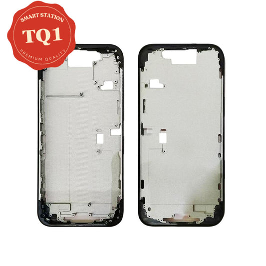 [TQ1] Chassis Mid Frame Cover Replacement Assembly for iPhone 16 Pro Max-white (With SIM Tray Version)