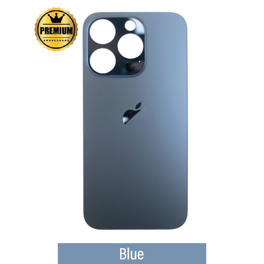Rear Glass Replacement for iPhone 15 Pro-Blue