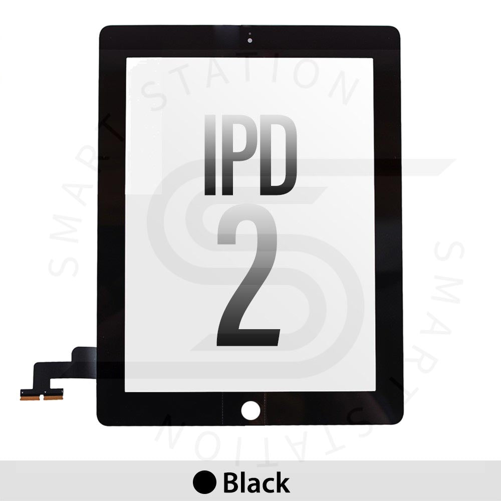 Touch Screen Digitizer with IC Connector for iPad 2 Black