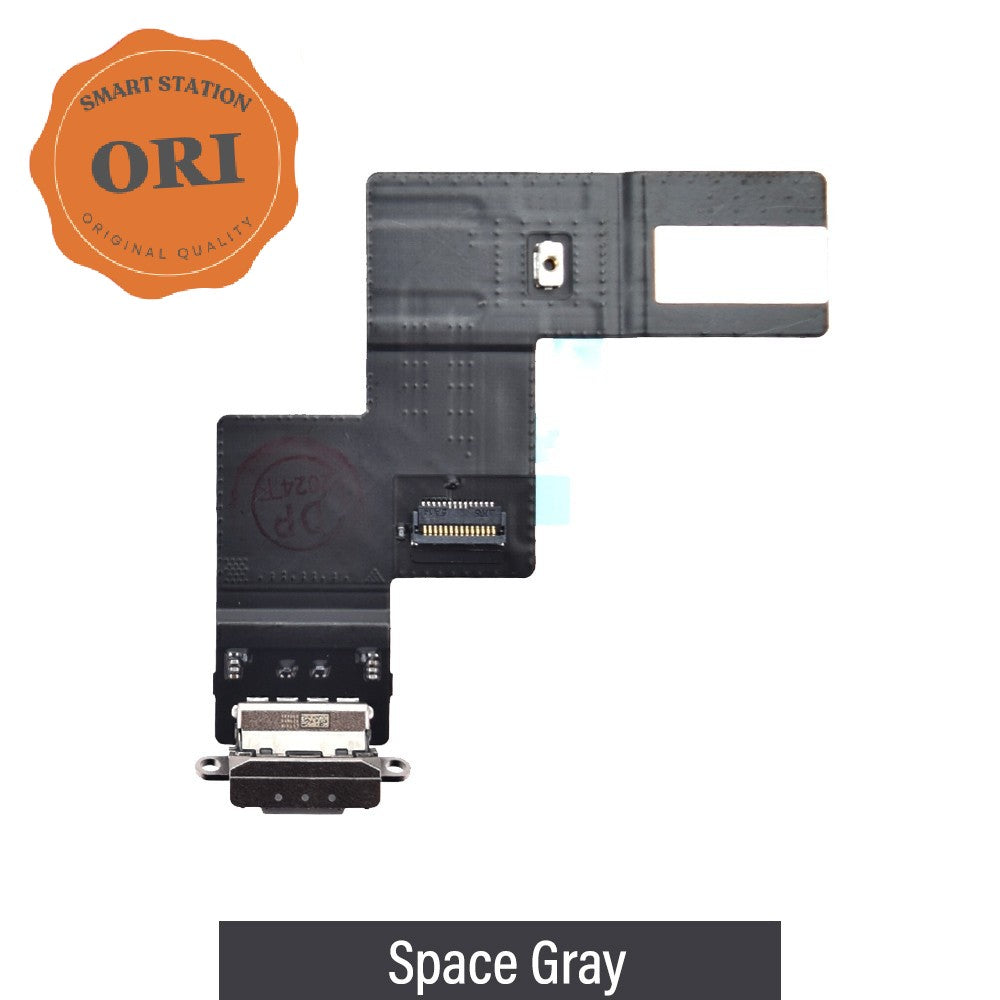 [Original] Charging Port with Flex Cable for iPad Air 13 (2024)-Space Gray
