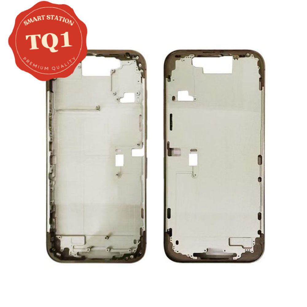 [TQ1] Chassis Mid Frame Cover Replacement Assembly for iPhone 16 Pro-Desert (With SIM Tray Version)