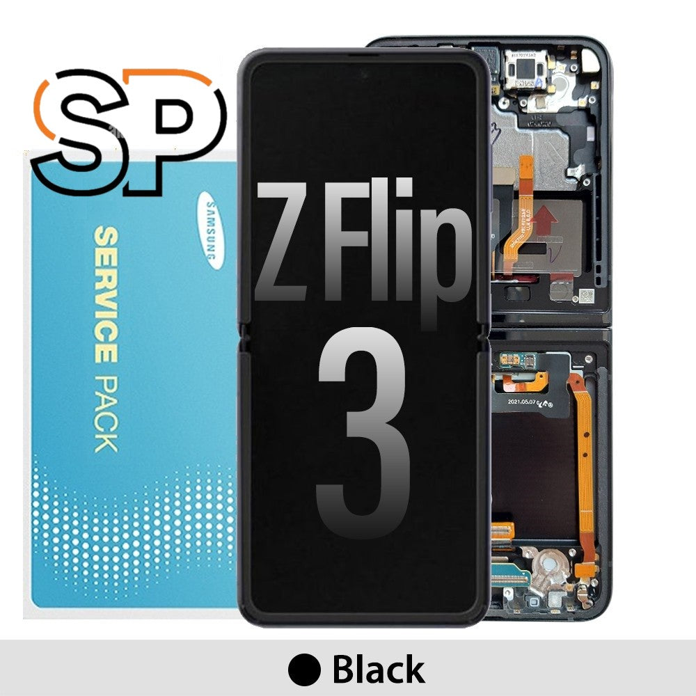 [Service Pack] Samsung Galaxy Z Flip 3 5G Screen Digitizer GH82-27243A-Phantom Black