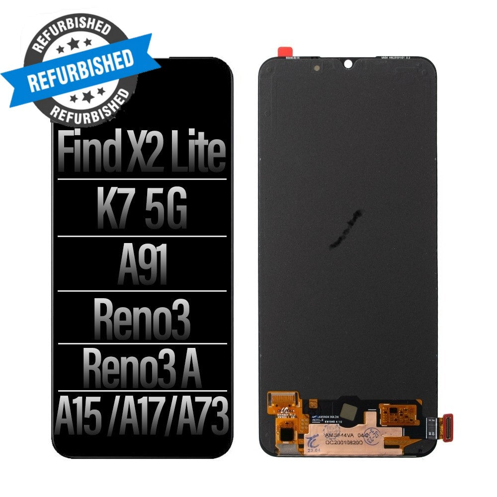 [Original] OPPO Find X2 Lite / K7 5G / A91 / Reno3 / Reno3 A / F15 / F17 / A73 (2020) OLED Screen Digitizer Replacement